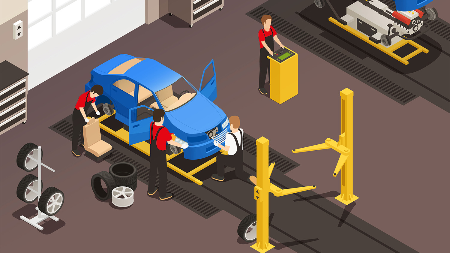 automotive industry sectors